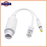 iorsoul1 Waterproof Active 48V to 12V PoE Splitter Adapter for Camera VoIP Phone