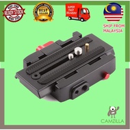 Camera Aluminum Quick Release Plate Assembly P200 Clamp Adapter for Manfrotto 577 501 500AH 701HDV -