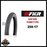 [FKR] SAFARI Tube Type TubeLess Tyre Tayar 225-17 250-17 275-17