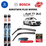 Genuine Bosch Aerotwin Plus Multi Clip Wiper Set for Audi TT [8J] (22"/21")