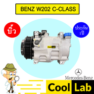 คอมแอร์ บิ้ว เบนซ์ W202 6PK 6CA17 ซีคลาส คอมเพรสเซอร์ คอม แอร์รถยนต์ BENZ C-CLASS 153