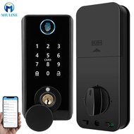 Digital Smart Door Lock Safe Fingerprint/Password/IC Card/Key/APP Control Door Lock for Home  SHOPTKC1839