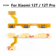 Power Volume Button Flex Cable Side Key Switch ON OFF Control Button Repair Parts For Xiaomi 12T / M