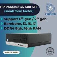HP Prodesk G4 400 SFF Small Form Factor i3 7th i5 7th i7 7th Computer Desktop PC DDR4 Barebone