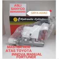 UPPER BRAKE MASTER BM ASSY TOYOTA INNOVA MANUAL ORIGINAL FORTUNER/ SANYCO 47201-OK020 WITH WARRANTY