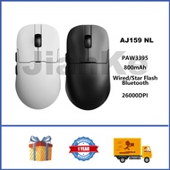 AJAZZ AJ159NL Wireless Mouse PAW3395 26000 DPI Lightweight Three Mode Game Mouse