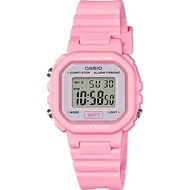 Casio Digital นาฬิกาข้อมือผู้หญิง/เด็ก สายเรซิน รุ่น LA-20WH ของแท้ประกันศูนย์ CMG