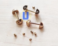 AKSESORIS TAS WANITA (isi 1 PASANG ) VARIASI GAWANG BARBEL TAS IMPORT GAGANG BAUT UNTUK TALI TAS SEL