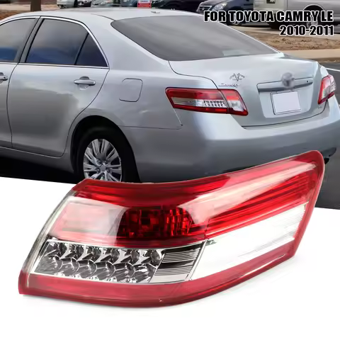 Left/Right Side Red Tail Lamp FOR TOYOTA Camry ACV40 2010 2011 Rear Tail Light Brake Lamp with Wire