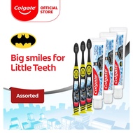 Colgate Kids Assorted Minions / Barbie / Batman 3x Toothpaste & 3x Toothbrush Set , 1x Toothpaste & 