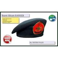 Kopel Banser Baret 1set /kopel baret BANSER Lengkap /topi Baret banser
