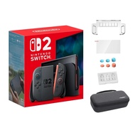 [MAXSOFT MY Set] Nintendo Switch 2 Switch2 Console FREE Tempered Glass (4K FHD HDR10 256GB 120 Hz Ga