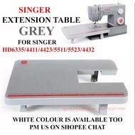 Singer Extension table HD6335M/4423/4432/5511/5523 (Grey/White)