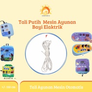 MESIN WhiteTALI Automatic Electric Baby Swing Machine Baby GT Baby Sanxixing Ubaby Space BabyWJ Baby