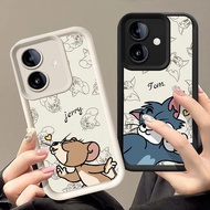 Case for OPPO A5i Realme C35 C31 C75 A3 A79 A3X Pro A5X Narzo 50A Prime 5G Q-79 couple Cat Mouse