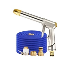 High 4 Pressure E4 Metal Car Wash House Water Pipe Hose Garden Telescc Cleaning Less Watering