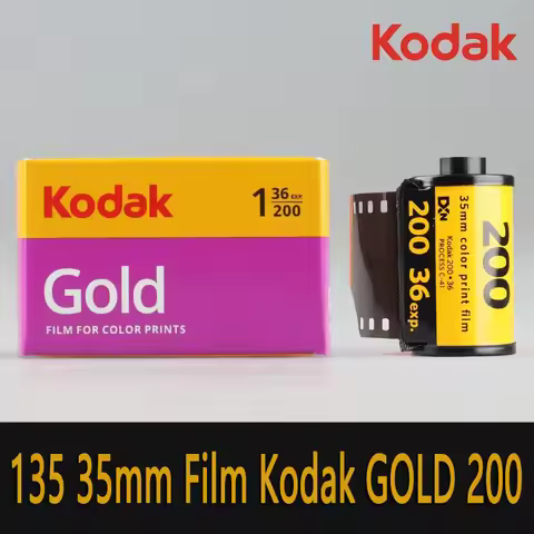 Kodak Professional Film Kodak Gold 200 35mm Color Film for 135 Film Camera ISO 200 36Exp/Per Roll Fo