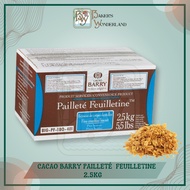 Cacao Barry Pailleté Feuilletine 2.5KG (French Biscuit)