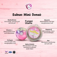 sabun mini donut pembersih wajah