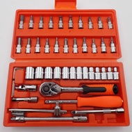 46 Pcs Socket Wrench Set Kapusi Shock Wrench Set