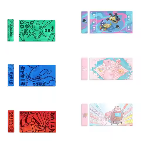 600*350*2mm Anime Pokemon Game PTCG Dedicated Card Playmat Battle Against Cartoon Series Pikachu Gen