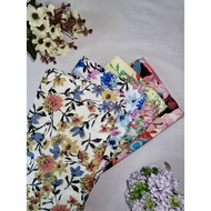 Kain Batik Floral/ Sarung Batik Floral VIRAL (SIAP JAHIT)