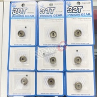 HIRO SEIKO Hiroseiko 64Pitch Pinion Gear 30T -58T 64P 64 Pitch Aluminum 7075-T6 For 1/10 Rc Car Tour