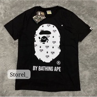 BAPE STICKER T-SHIRT A BATHING AAPE STICKER UNISEX PREMIUM