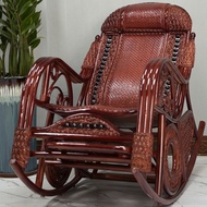 Rotan Asli Kerusi Goyang Rotan Asli Kerusi Goyang Dewasa Kerusi Malas Warga Tua Balkoni Rumah Riadah