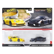 Hot Wheels Premium Car Culture Twin Packs Porsche 993 GT2 VS Porsche 718 Cayman GT4