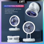 Multifunctional Folding Fan USB Rechargeable Fan Portable Table Fan Wall Mounted Rechargeable Rotating Ceiling Fan