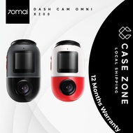 70mai Omni X200 360° Dashcam AI Parking Surveillance HDR Night Vision ADS Voice Control 60 FPS Car F