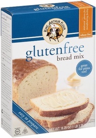 ▶$1 Shop Coupon◀  King Arthur Flour Bread Mix, Gluten Free, 18.25 Ounce Packages (Pack of 3)