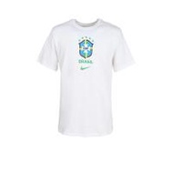 NIKE Brazil Crest เสื้อยืดฟุตบอลผู้ชาย NI083AP761EYTH
