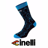 CINELLI ถุงเท้าจักรยาน - รุ่น BLUE ICE