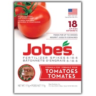 Jobe's, Tomatoes 6-18-6 Fertilizer Spikes, 18 spikes