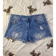 Low-Waist Jeans Shorts