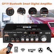 【Amplifier With Bluetooth】Original 600W 220V/12V Protable Amplifier Mini HiFi Stereo Audio Power amp