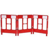Barrier Gate JSP Red PP Gate System Folding Barrier, 1m x 2.52m from www.ByBigPlus.com