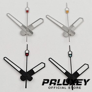 PALUXEY NH35 Green Luminous Silver Watch Hands Luminous Hands Fit For NH34 NH35 NH36 7S26 7S36 4R35 