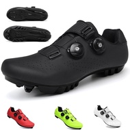 Cycling Shoes Road Bike Shoes Hard-Soled Bike Shoes Lockless Lock Shoes Universal Mountain Bike Bicy