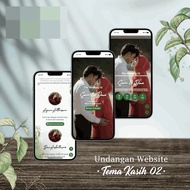 DIGITAL WEDDING INVITATION ONLINE WEBSITE LOVE 02