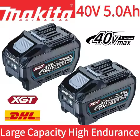 Makita 40V Battery Cutting Machine Rechargeable Lithium-ion Original Battery 5.0Ah, 40V, BL4025，BL40