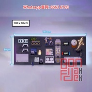 黑白兩色 金屬洞洞板 電競設備架牆掛板 Perforated Board [WK38-63]