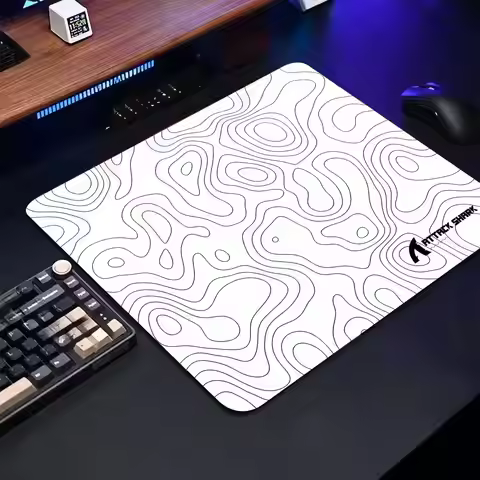 Attack Shark ESport Mouse Pad Cartoon rubber Small mouse pad desktop computer office keyboard e-spor