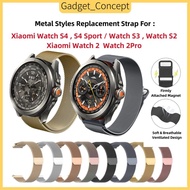 Metal Styles For Xiaomi Watch S4 , Watch S4 Sport , Xiaomi Watch S3 , Xiaomi Watch S2 , Xiaomi Watch
