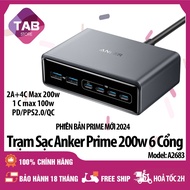 Trạm Sạc Anker Prime 6 Cổng 200w GaNPrime A2683 - Bảo Hành 18 Tháng