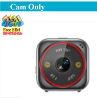 4G Mini Security Camera Outdoor Wireless Battery Powered AOV 12X Zoom IP66 Waterproof Surveillance C
