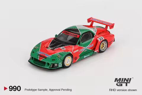 MINI GT 1:64 RX-7 LB-Super Silhouette 787B Diecast Model Car