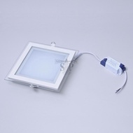 E-TEN 02 12W SMD 5630 LED Downlight/LED Down Light Square (White) - Daylight-TEN 02 12W SMD 5630 LED